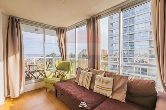 Apartamento en Palermo (con garaje y vista al mar) — 2 dormitorios, Montevideo — en venta